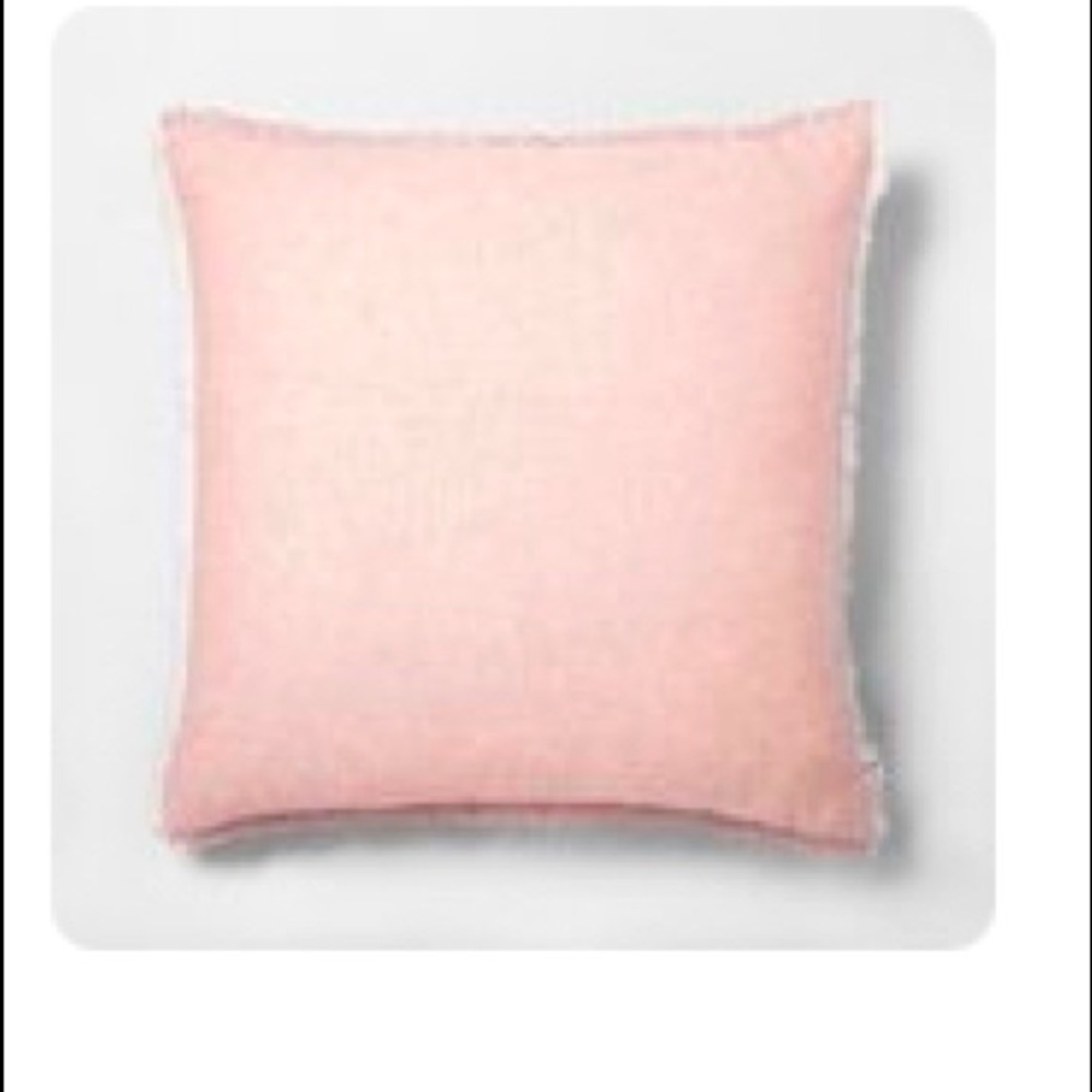 Target Hearth & Hand Oversized Pink Throw Pillow